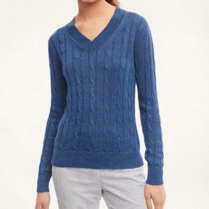 GUC New York & Company Ribbed V-Neck Sweater